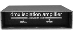 DMX512 Isolation Amplifier model: 121, 121D, 121Q