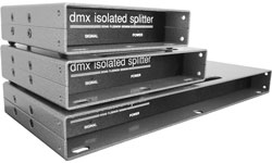 DMX512 Isolated Splitter / Amplifier model:123, 125, 1211